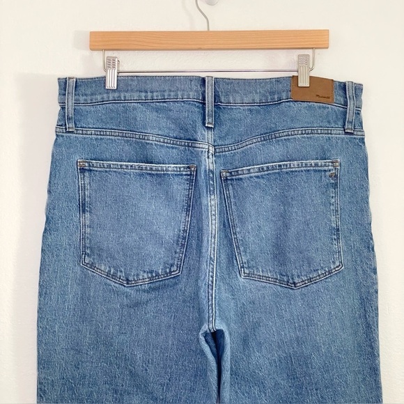 Madewell Perfect Vintage Straight Jean High Waist Heritage Stretch Denim Hoye 32 - Picture 9 of 15